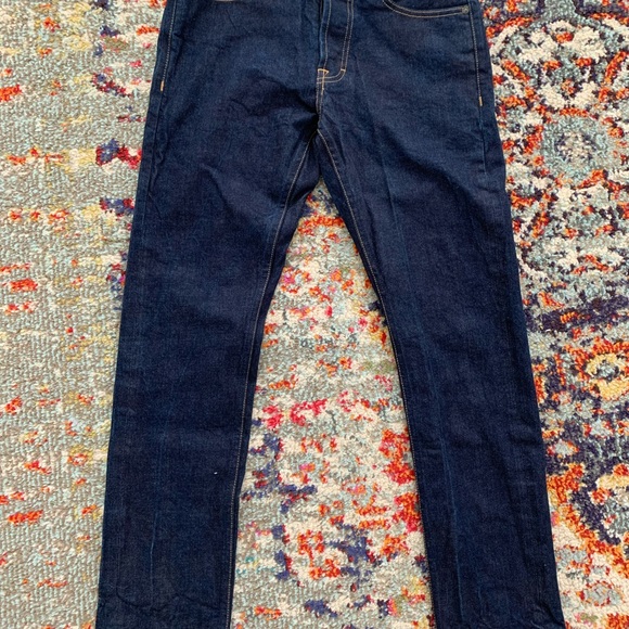 Like new, Frank & Oak dark wash skinny jeans - Picture 3 of 4
